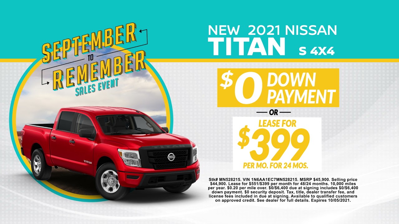Nissan Titan September to Remember